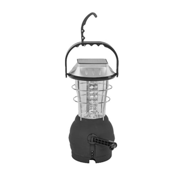 36LED Multifunktionell Solcellslykta, Handvev Dynamo 36 Led Campi