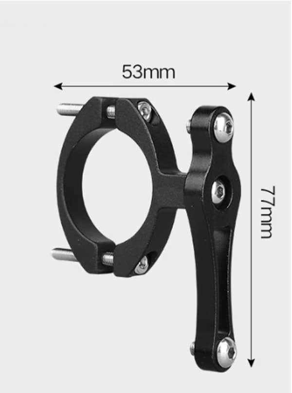 Cykel Flaskeholder Adapter, Aluminiumlegering MTB Vandflaske Hol