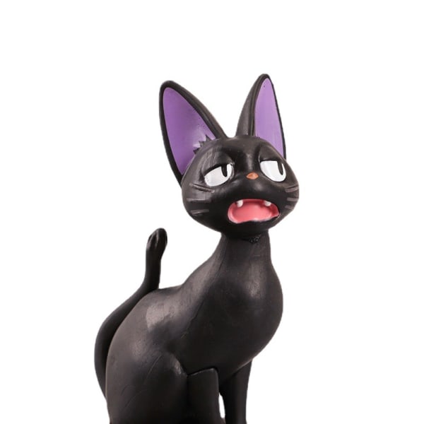 6 typer av svart katt hand animation tecknad docka leksaker
