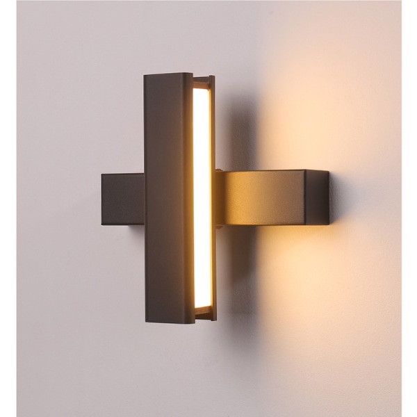 8W LED-vegglampe Hvit lampe Creative Design Innendørs Light Fixtu