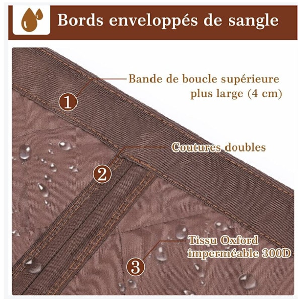 Termisk Isolerende Dørgardin 70x200cm, Termisk Isolerende Gardin Mot Kulde og Varme, Inngangsdørgardin, Ingen Boring