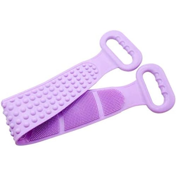 Silicone back brush double-sided back scrubber, silicone body br