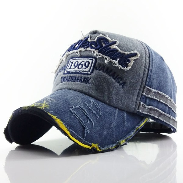 1969 Baseball keps tvättad keps solhatt (sliten version)