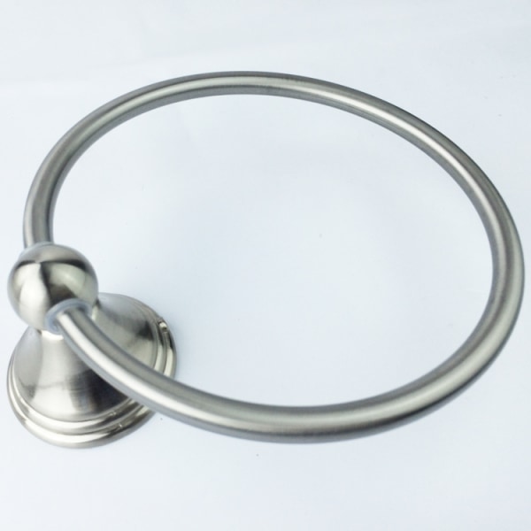 Basics Modern Towel Ring - Satin Nickel