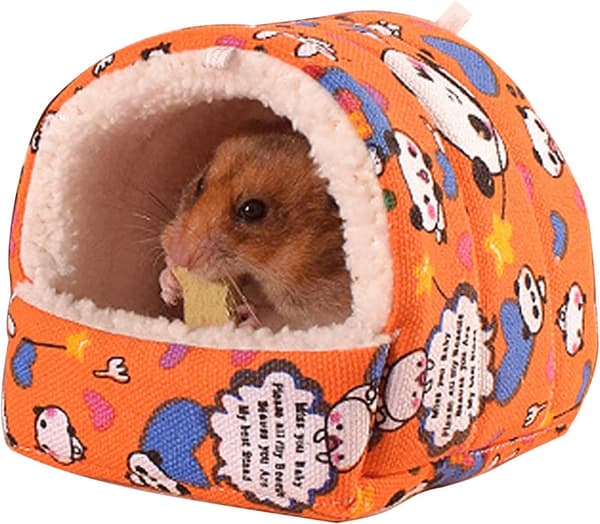 Mini Hamster Seng Hule Beskyttelse Hængekøje Lille Kæledyrsseng Ge