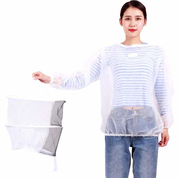 Bi-dräkt skyddsutrustning unisex anti-getingdräkt andningsbar