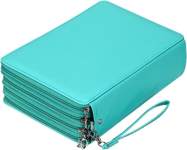 Farveblyant Organizer med 200 Rum (Grøn)