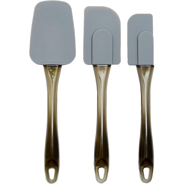 Basics - Deigskrape, silikon, 3-delt sett