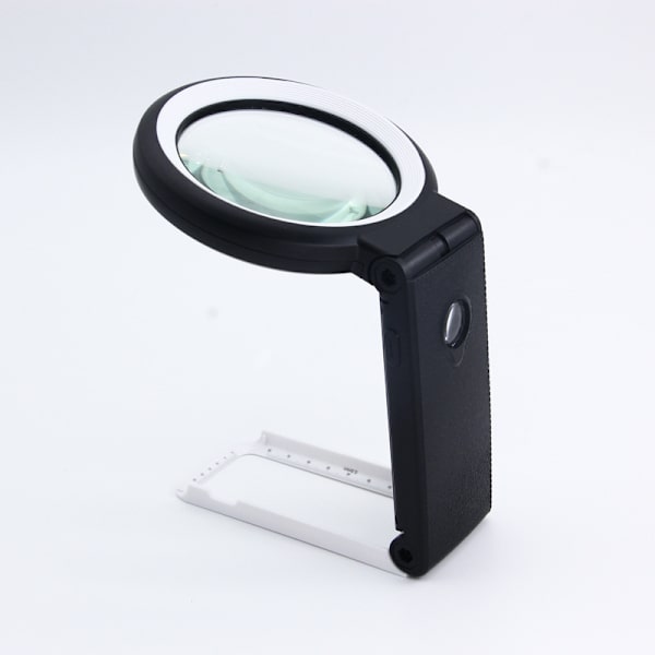 Håndholdt LED-forstørrelsesglas multifunktionelt forstørrelsesglas