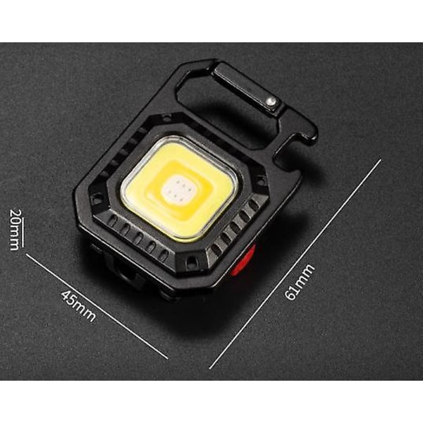 Ultra Mini Led Bright Light Lommelygte Nøglering Ultra Light Port