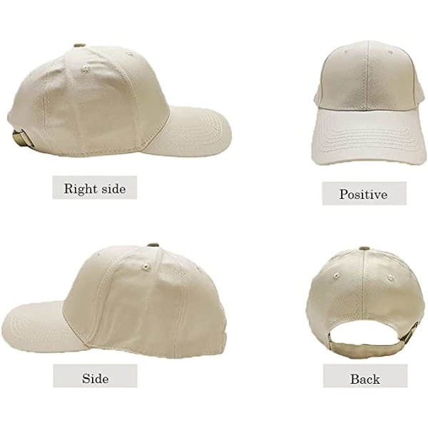 Baseball Cap Cotton Classic Casual Sport Golf Cap Sun Hat Adjust