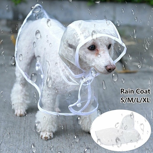 Koiran vedenpitävä sadetakki Pet Puppy koiran PVC talvisadetakki Clea