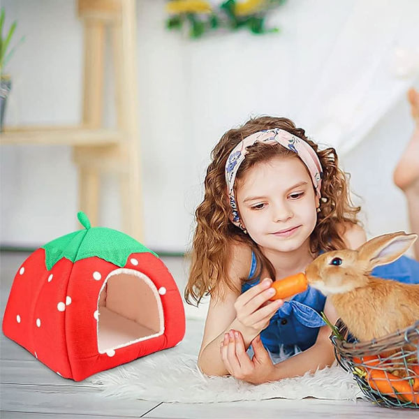 Kaninbädd, avtagbart kattsäng kan tvättas marsvinshus Lov