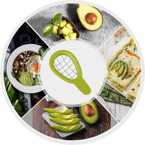 2 stk. Oksekødsavocado Skær Avocado Slicer