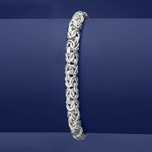 Sterling silver litet bysantinskt armband