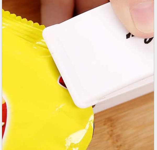 Mini Hemförseglare Kreativ Snacks Plastpåseförseglare Handpress Se