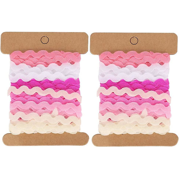 Färgad kurvad syvågband för sömnad av kläder（couleur 1）