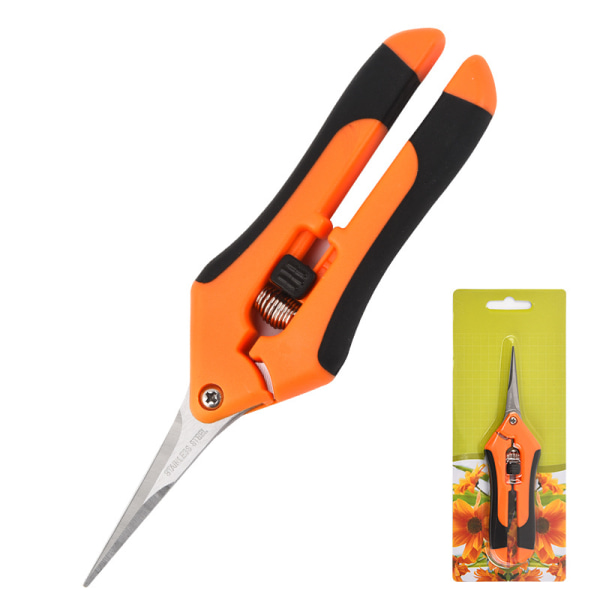 Craft gardening scissors Bonsai Orange, high precision gardening