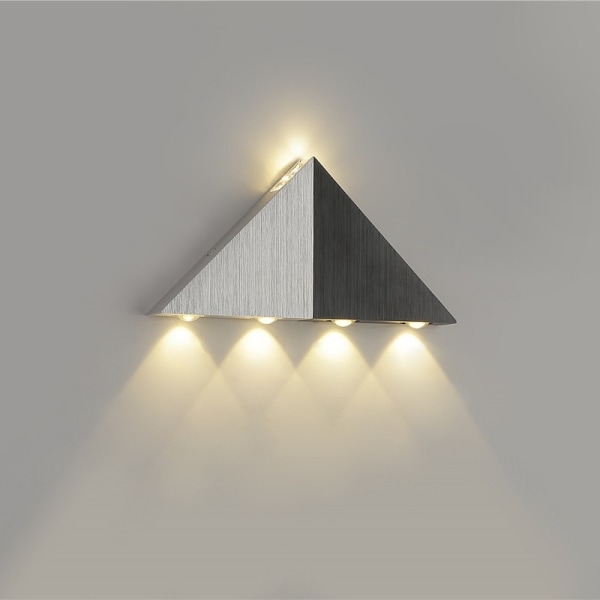 5W LED Vegglampe Innendørs trekantlampe Original Design Moderne Al