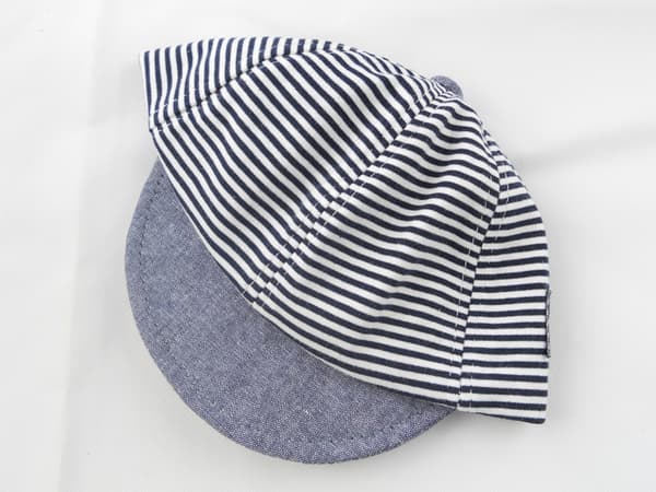 Stjernebrodert sommerbabyhatt 6 - 36 måneder (tibetanske striper