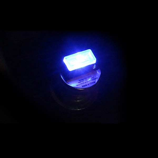 3x Bil interiørlampe Mini USB LED Neon Atmosphere Ambient Light