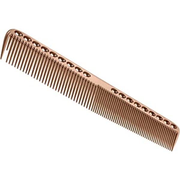 Professional Comb Rose Gold Aviation Aluminum Metallic Hairdress