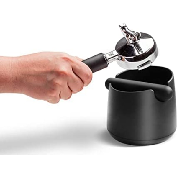 Kaffe knockbox (liten 12,5 * 12,1 * 10 cm), espressoknockbox,