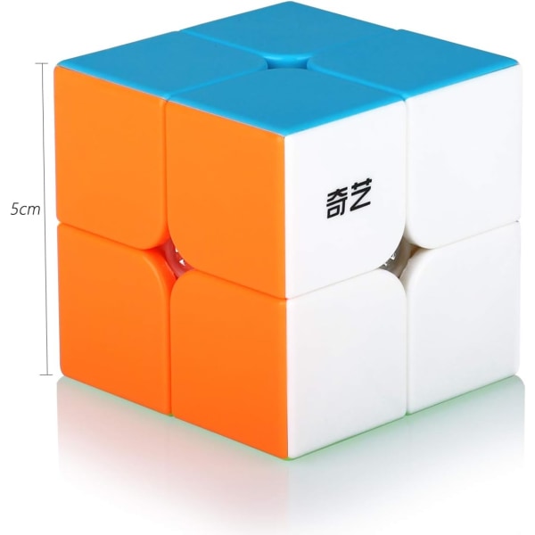 Speed ​​​​Cube 2x2 2x2x2 Stickerless Magic Puzzle Magic Speed ​​​​Cub