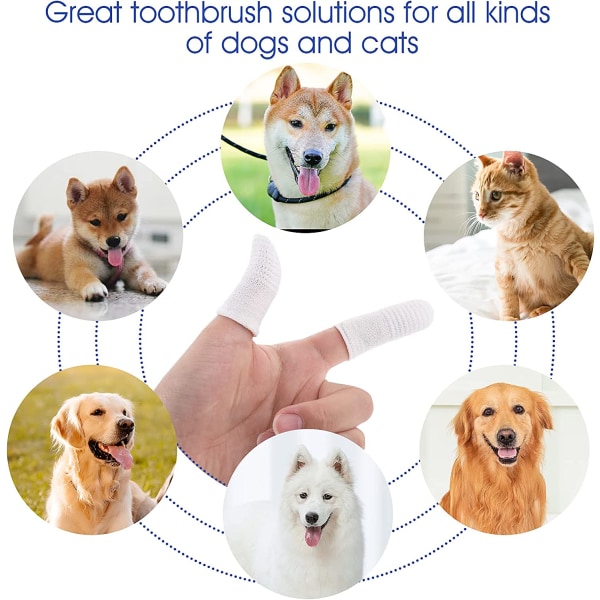 8 kpl koiran hammasharja - 360º nylon lemmikkieläinten hammasharja koirille  Koira 52d0 | Fyndiq