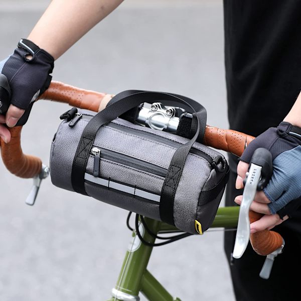 Vedenpitävä pyörän ohjaustangon laukku Vedenpitävä runkolaukku Vedenpitävä MTB Etu
