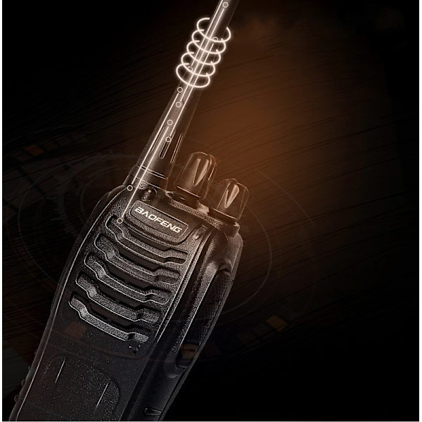 Walkie Talkie pitkän kantaman 1kpl Vox ladattava kanava Walkie Tal