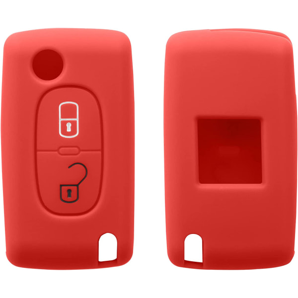 Bilnøkkeltilbehør Kompatibel med Peugeot Citroen Bilnøkkel 2-Butt