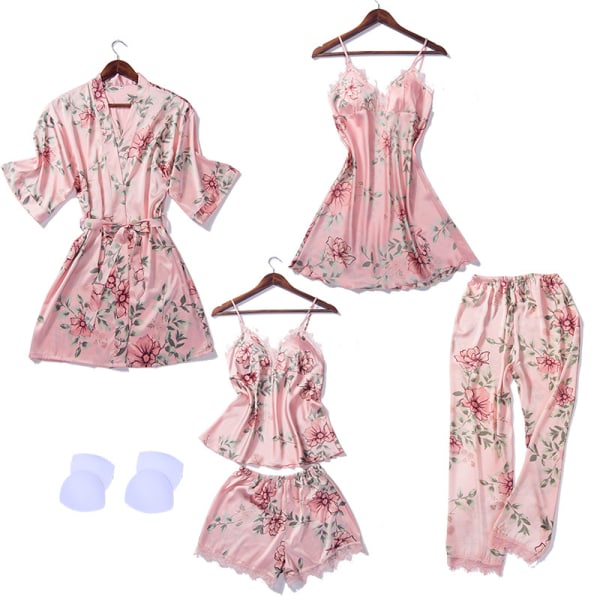 Kvinners Silke Pyjamas Sett Pyjamas Jenter Kvinners Pyjamas Sateng Pyjamas