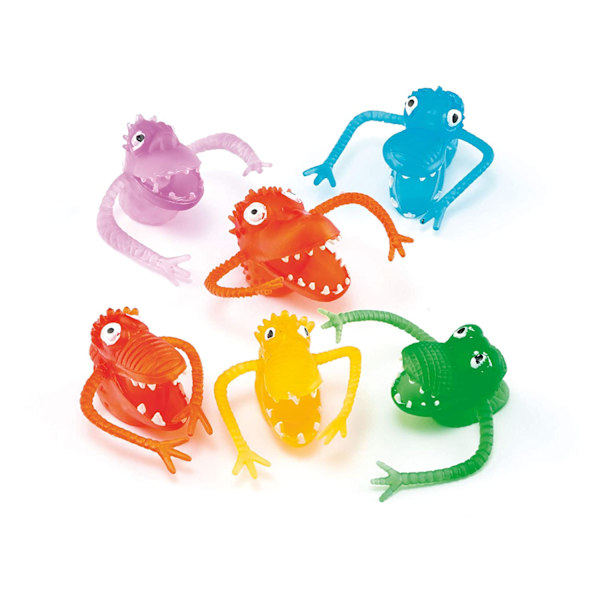 Monster Fingerdockor - Set med 10, Dockor för Barn, Perfekt