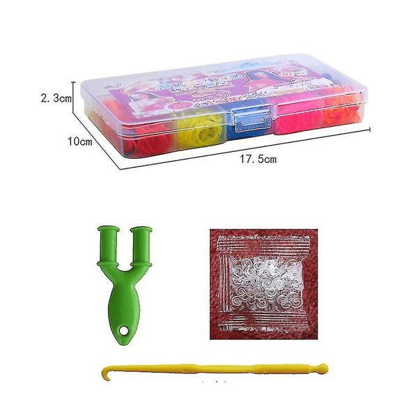 Gummistrikk Refill Kit Armbånd Lag-selv-sett
