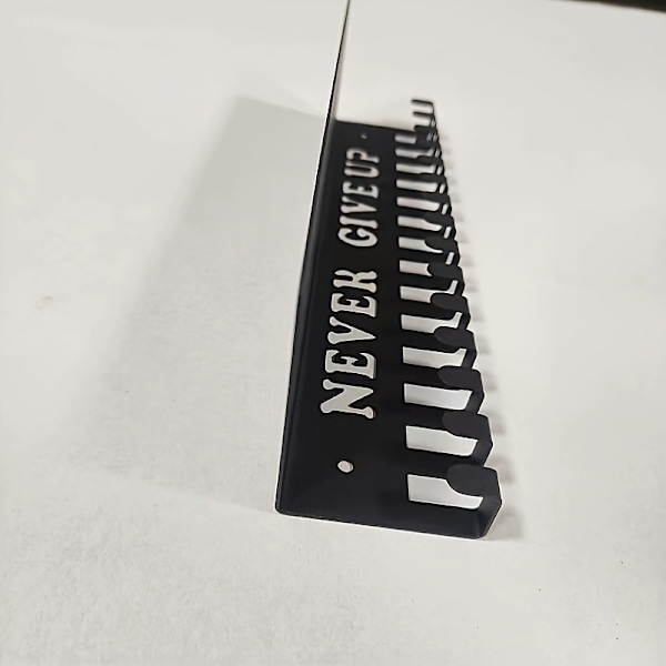 Medaljeophæng, Medaljeholder med 15 kroge, Robust jernpræmie displayholdere, Vægmonteret medalje display