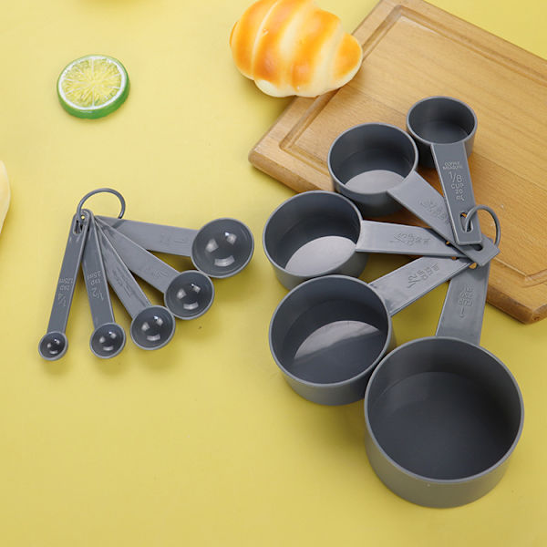 Plastmätkoppar Mätssked Set 10st Set Bakning