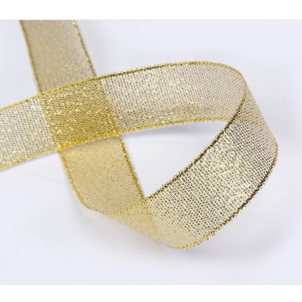 20 rullar 1,5 cm guld och silver band grossist presentförpackning