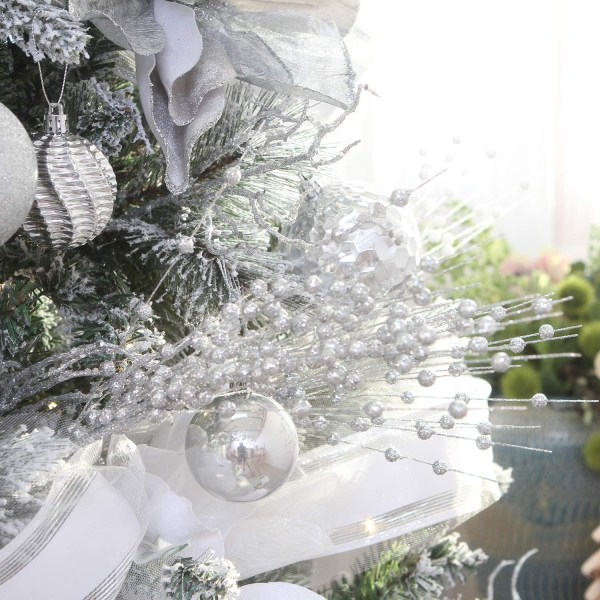 15 grener juletre krans vintreet DIY dekorativ tilgang