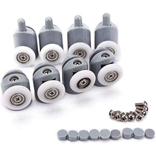 Shower Door Rollers, Set Of 8 Single Shower Door Runners / Wheel