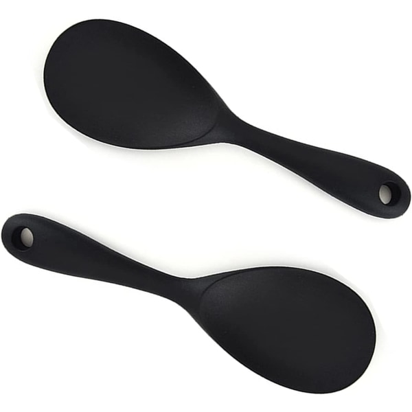 Serving Spoon, Silicone Spoon Rice Spoon Spoons for Rice Cooker,