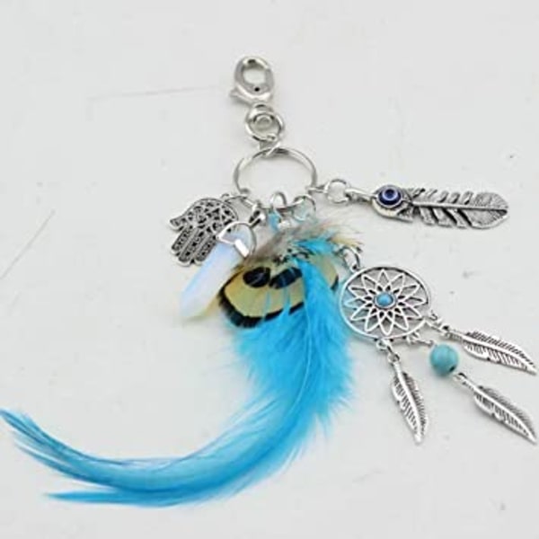 Nyckelringar Bohemia Dreamcatcher Hänge Nyckelring Nyckelkedjehållare
