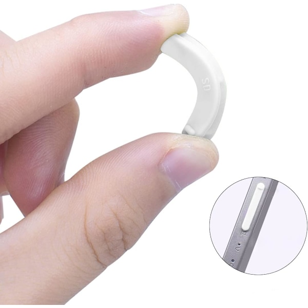 16 kpl Silikonisia Pölysuojatulppia (Valkoinen), Tietokoneen Liitäntäsuojus Pölysuoja USB:lle, HDMI Universal La