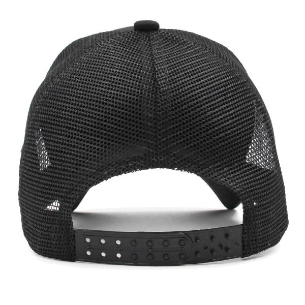 B-Unisex Animal Print Trucker Baseball Cap Mesh Snapback Hip