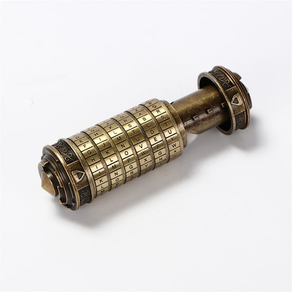 Cryptex Da Vinci Code Mini Cryptex Lås Pusselboxar med Hidd