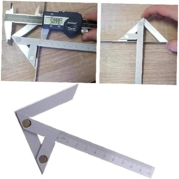 100*70mm Senterfinner Måler Sentermarkering Vernier Kaliper Måler