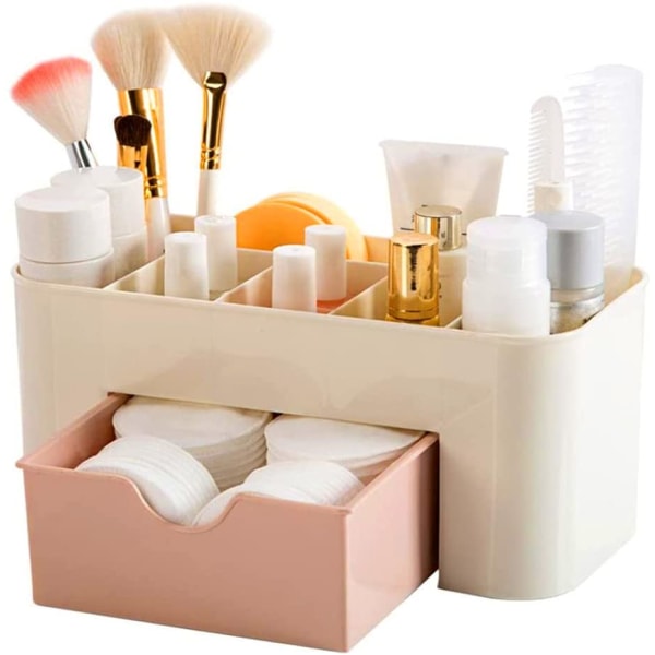 2 stk. Makeup Organizer, Makeup Box, Makeup Opbevaringsboks, Cosme