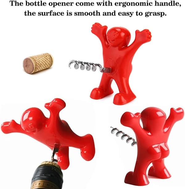 Flaskeåbner, Sjovt Øloplukker Corkscrew Vinpropper