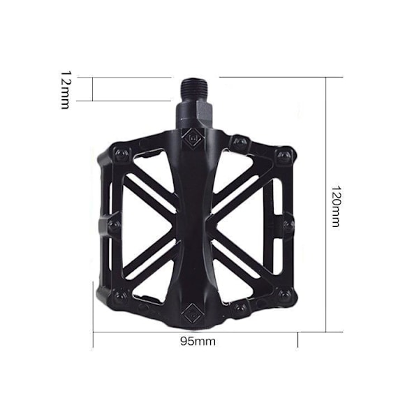 Cykel Pedaler, Nye Aluminium Antiskid Holdbare Montering