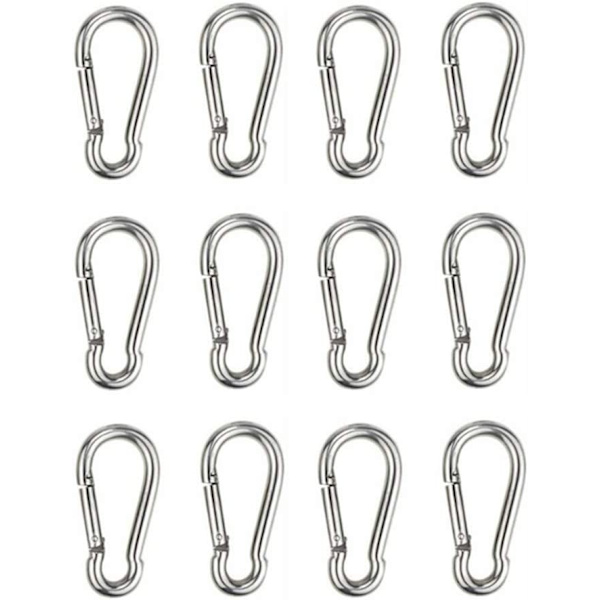 12 kpl Lukkohaka Heavy Duty -urheiluun, lukkokoiriin, keinuun